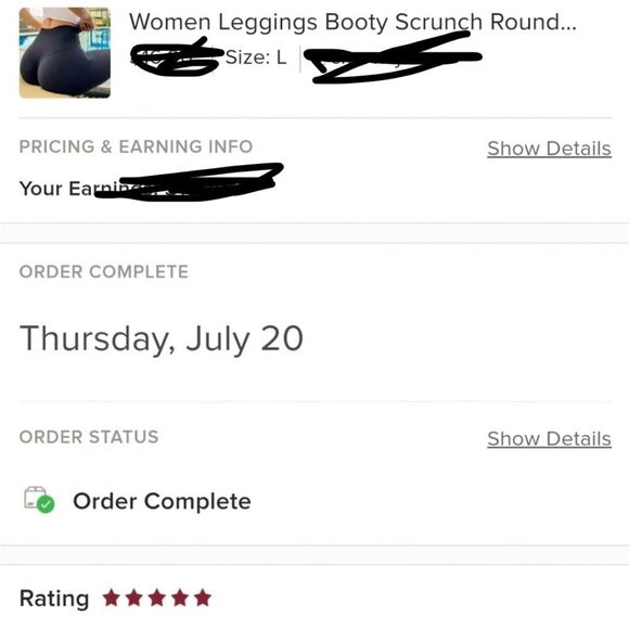 Women Leggings Booty Scrunch Round High Waist Butt Yoga Legging Fitness Pants - Picture 7 of 9